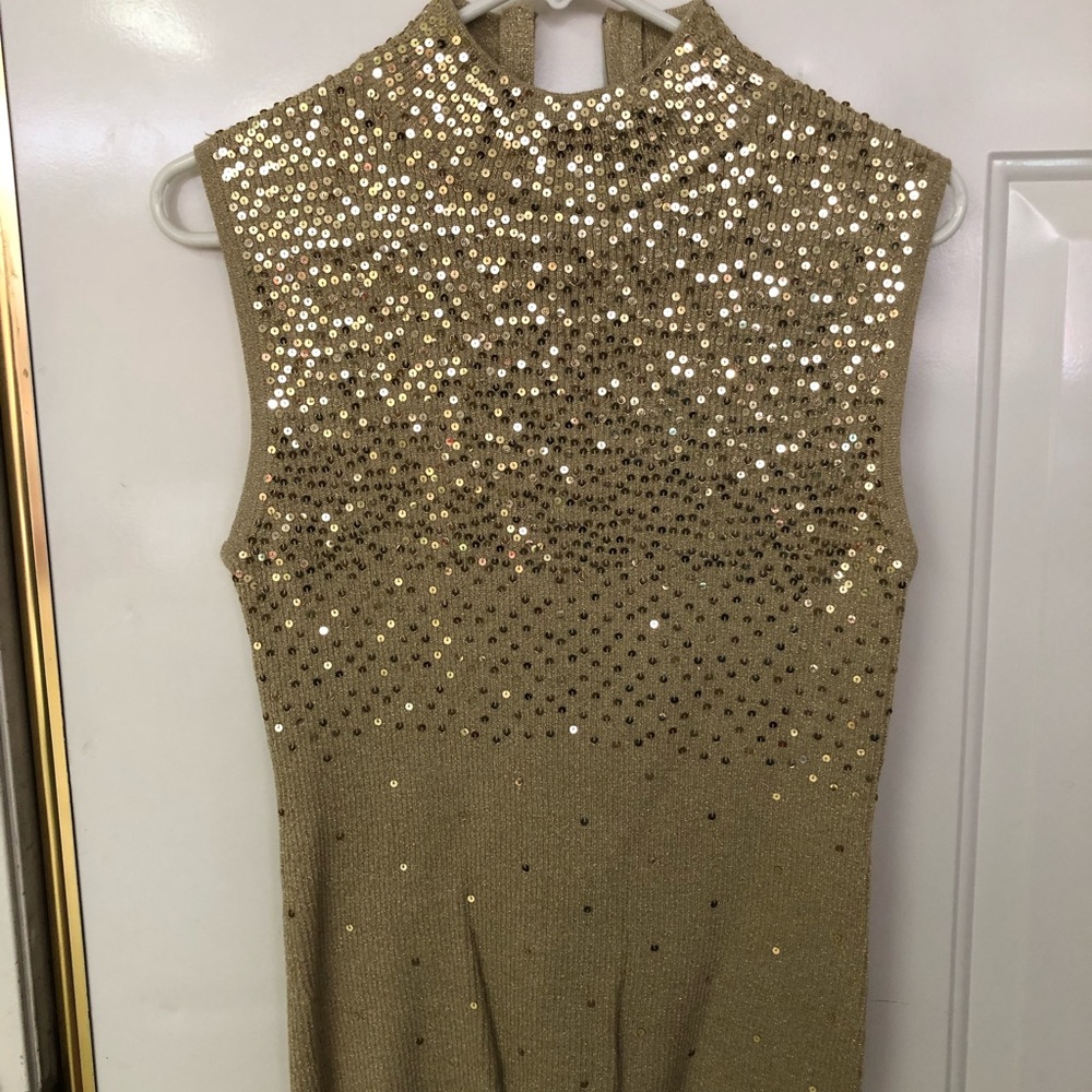 Sequined sweater